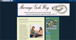 Desktop Screenshot of marriagegodsway.com